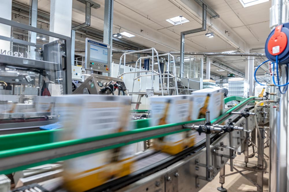qualitaet Qualität und große Produktionseinheiten