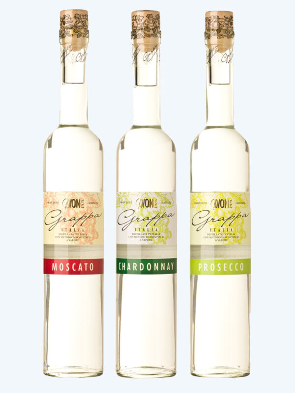 Sortierung Rebsorten Grappa